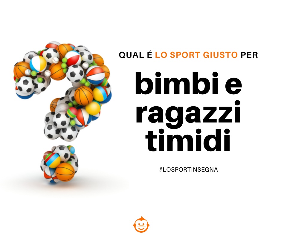 Qual è lo sport giusto per bambini timidi?