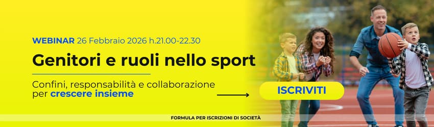 Webinar Febbraio 2026 - Genitori nello Sport